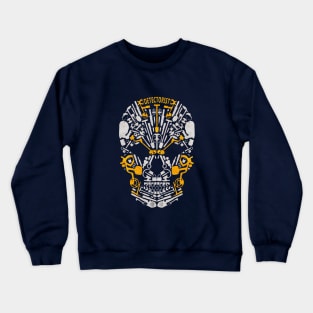 Detectorists Metal Detecting Skull Pictographic mk1 Eye Voodoo Crewneck Sweatshirt